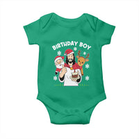 Birthday Boy Jesus Christmas Baby Onesie Christian Xmas - Wonder Print Shop