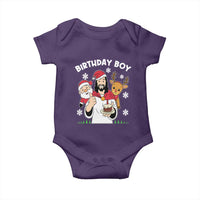 Birthday Boy Jesus Christmas Baby Onesie Christian Xmas - Wonder Print Shop