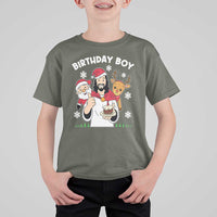 Birthday Boy Jesus Christmas T Shirt For Kid Christian Xmas - Wonder Print Shop