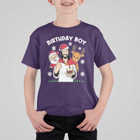 Birthday Boy Jesus Christmas T Shirt For Kid Christian Xmas - Wonder Print Shop