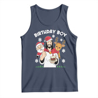 Birthday Boy Jesus Christmas Tank Top Christian Xmas - Wonder Print Shop