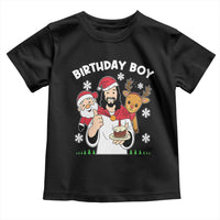 Birthday Boy Jesus Christmas Toddler T Shirt Christian Xmas - Wonder Print Shop