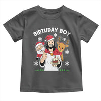 Birthday Boy Jesus Christmas Toddler T Shirt Christian Xmas - Wonder Print Shop
