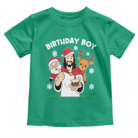 Birthday Boy Jesus Christmas Toddler T Shirt Christian Xmas - Wonder Print Shop