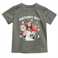Birthday Boy Jesus Christmas Toddler T Shirt Christian Xmas - Wonder Print Shop