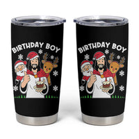 Birthday Boy Jesus Christmas Tumbler Cup Christian Xmas - Wonder Print Shop
