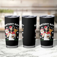 Birthday Boy Jesus Christmas Tumbler Cup Christian Xmas - Wonder Print Shop