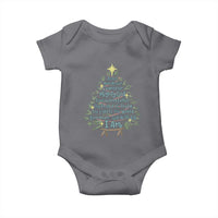 Jesus Names Christmas Tree Baby Onesie Christian Bible Verse Xmas - Wonder Print Shop