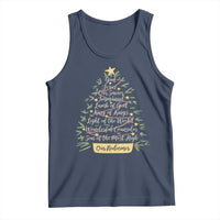 Christmas Christian Tank Top Jesus Names Tree Religious Faith - Wonder Print Shop
