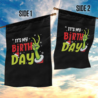 It's My Birthday Christmas Garden Flag Funny Bday Xmas - Wonder Print Shop