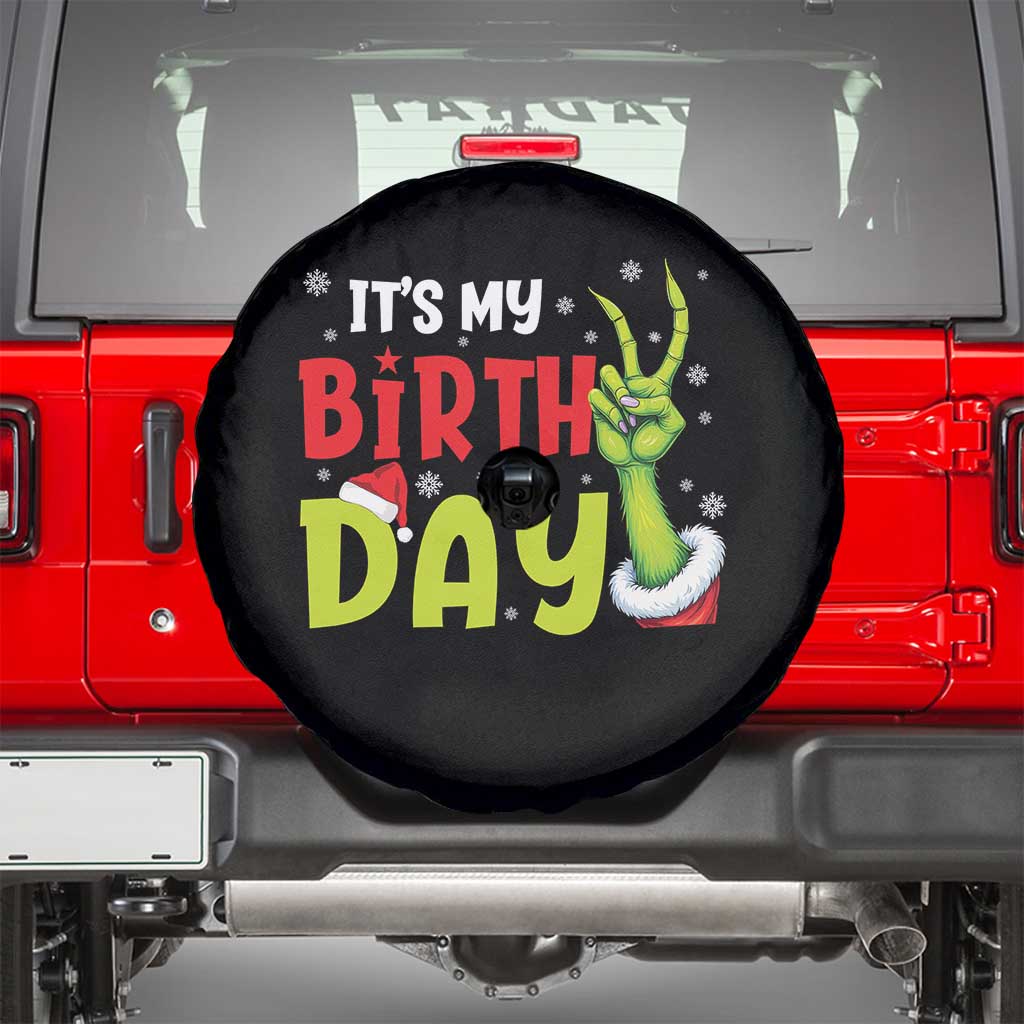 It's My Birthday Christmas Spare Tire Cover Funny Bday Xmas - Wonder Print Shop