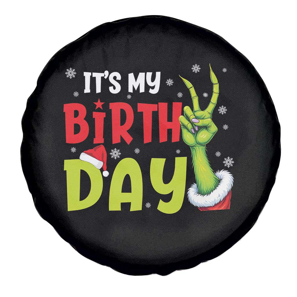 It's My Birthday Christmas Spare Tire Cover Funny Bday Xmas - Wonder Print Shop