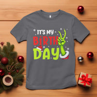 It's My Birthday Christmas T Shirt Funny Bday Xmas - Wonder Print Shop