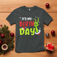It's My Birthday Christmas T Shirt Funny Bday Xmas - Wonder Print Shop