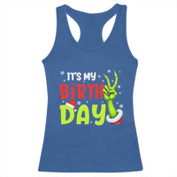 It's My Birthday Christmas Racerback Tank Top Funny Bday Xmas - Wonder Print Shop