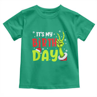 It's My Birthday Christmas Toddler T Shirt Funny Bday Xmas - Wonder Print Shop