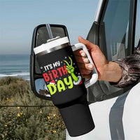 It's My Birthday Christmas Tumbler With Handle Funny Bday Xmas - undefined