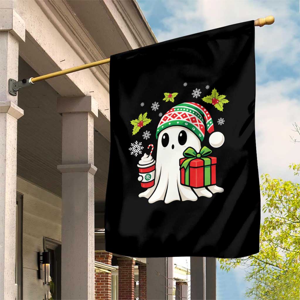 Ghost Santa Christmas Garden Flag Holiday Xmas Halloween - undefined