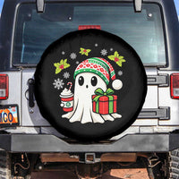 Ghost Santa Christmas Spare Tire Cover Holiday Xmas Halloween - Wonder Print Shop
