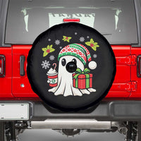 Ghost Santa Christmas Spare Tire Cover Holiday Xmas Halloween - Wonder Print Shop