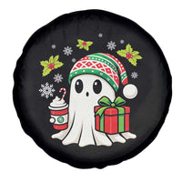 Ghost Santa Christmas Spare Tire Cover Holiday Xmas Halloween - Wonder Print Shop
