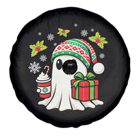 Ghost Santa Christmas Spare Tire Cover Holiday Xmas Halloween - Wonder Print Shop