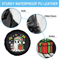 Ghost Santa Christmas Spare Tire Cover Holiday Xmas Halloween - Wonder Print Shop