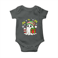 Ghost Santa Christmas Baby Onesie Holiday Xmas Halloween - Wonder Print Shop