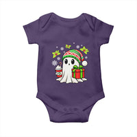 Ghost Santa Christmas Baby Onesie Holiday Xmas Halloween - Wonder Print Shop
