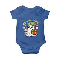 Ghost Santa Christmas Baby Onesie Holiday Xmas Halloween - Wonder Print Shop
