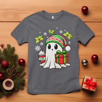 Ghost Santa Christmas T Shirt Holiday Xmas Halloween - Wonder Print Shop