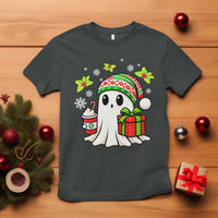 Ghost Santa Christmas T Shirt Holiday Xmas Halloween - Wonder Print Shop