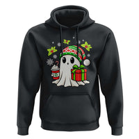 Ghost Santa Christmas Hoodie Holiday Xmas Halloween - Wonder Print Shop