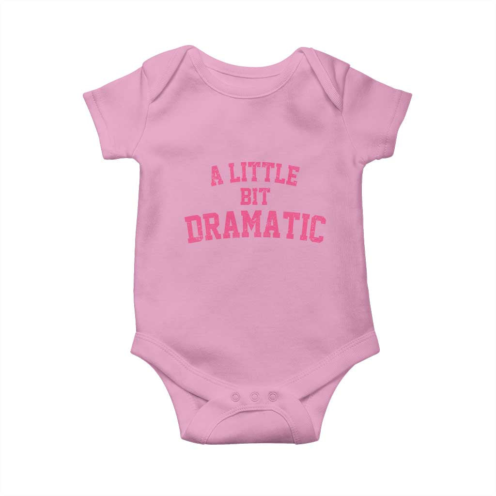 A Little Bit Dramatic Baby Onesie Funny Regina Costume - Wonder Print Shop