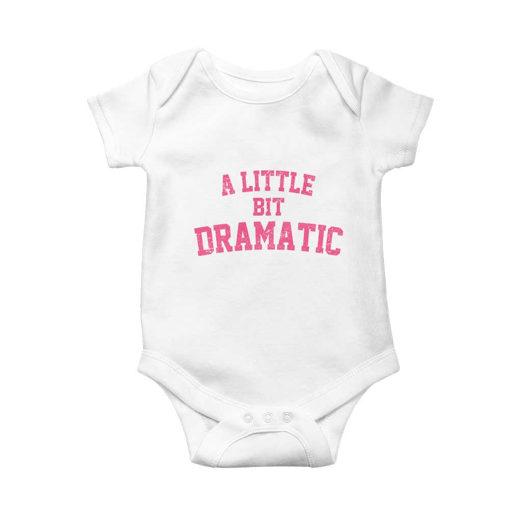 A Little Bit Dramatic Baby Onesie Funny Regina Costume - Wonder Print Shop
