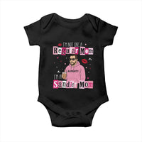 Not A Regular Mom I'm A Sandler Mom Baby Onesie Retro Movie Actor Adam Fan - Wonder Print Shop