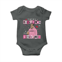 Not A Regular Mom I'm A Sandler Mom Baby Onesie Retro Movie Actor Adam Fan - Wonder Print Shop