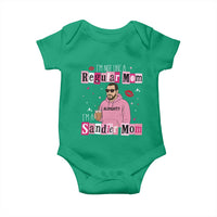 Not A Regular Mom I'm A Sandler Mom Baby Onesie Retro Movie Actor Adam Fan - Wonder Print Shop