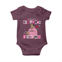 Not A Regular Mom I'm A Sandler Mom Baby Onesie Retro Movie Actor Adam Fan - Wonder Print Shop