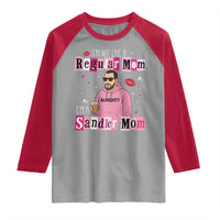 Not A Regular Mom I'm A Sandler Mom Raglan Shirt Retro Movie Actor Adam Fan - Wonder Print Shop