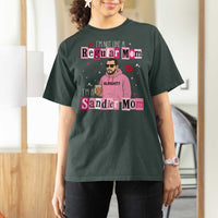 Not A Regular Mom I'm A Sandler Mom T Shirt For Women Retro Movie Actor Adam Fan - Wonder Print Shop