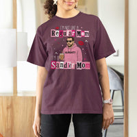Not A Regular Mom I'm A Sandler Mom T Shirt For Women Retro Movie Actor Adam Fan - Wonder Print Shop
