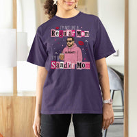 Not A Regular Mom I'm A Sandler Mom T Shirt For Women Retro Movie Actor Adam Fan - Wonder Print Shop
