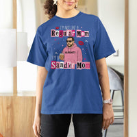 Not A Regular Mom I'm A Sandler Mom T Shirt For Women Retro Movie Actor Adam Fan - Wonder Print Shop