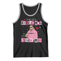 Not A Regular Mom I'm A Sandler Mom Tank Top Retro Movie Actor Adam Fan - Wonder Print Shop