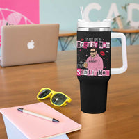 Not A Regular Mom I'm A Sandler Mom Tumbler With Handle Retro Movie Actor Adam Fan - Wonder Print Shop