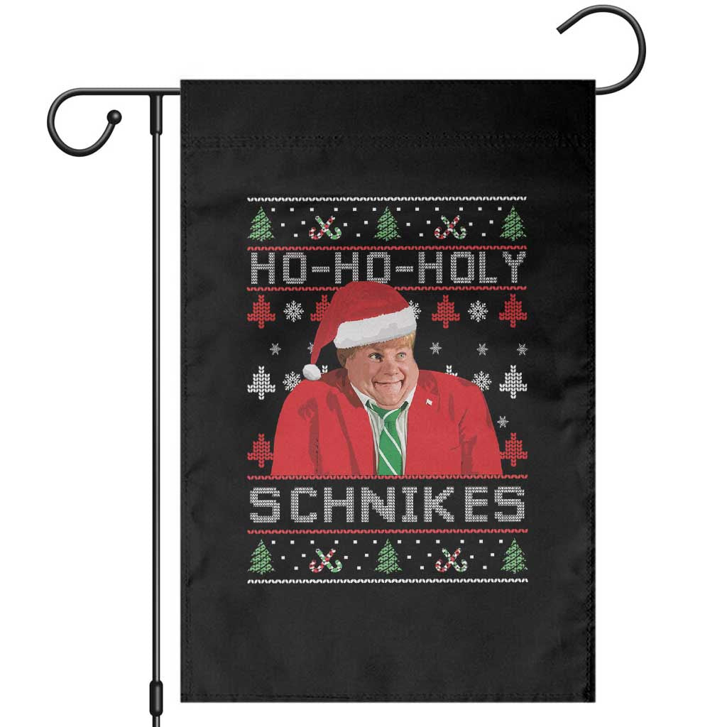 Funny Ugly Christmas Garden Flag Chris Holy Schnikes Farley - Wonder Print Shop