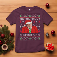 Funny Ugly Christmas T Shirt Chris Holy Schnikes Farley - Wonder Print Shop