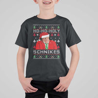 Funny Ugly Christmas T Shirt For Kid Chris Holy Schnikes Farley - Wonder Print Shop