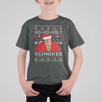 Funny Ugly Christmas T Shirt For Kid Chris Holy Schnikes Farley - Wonder Print Shop